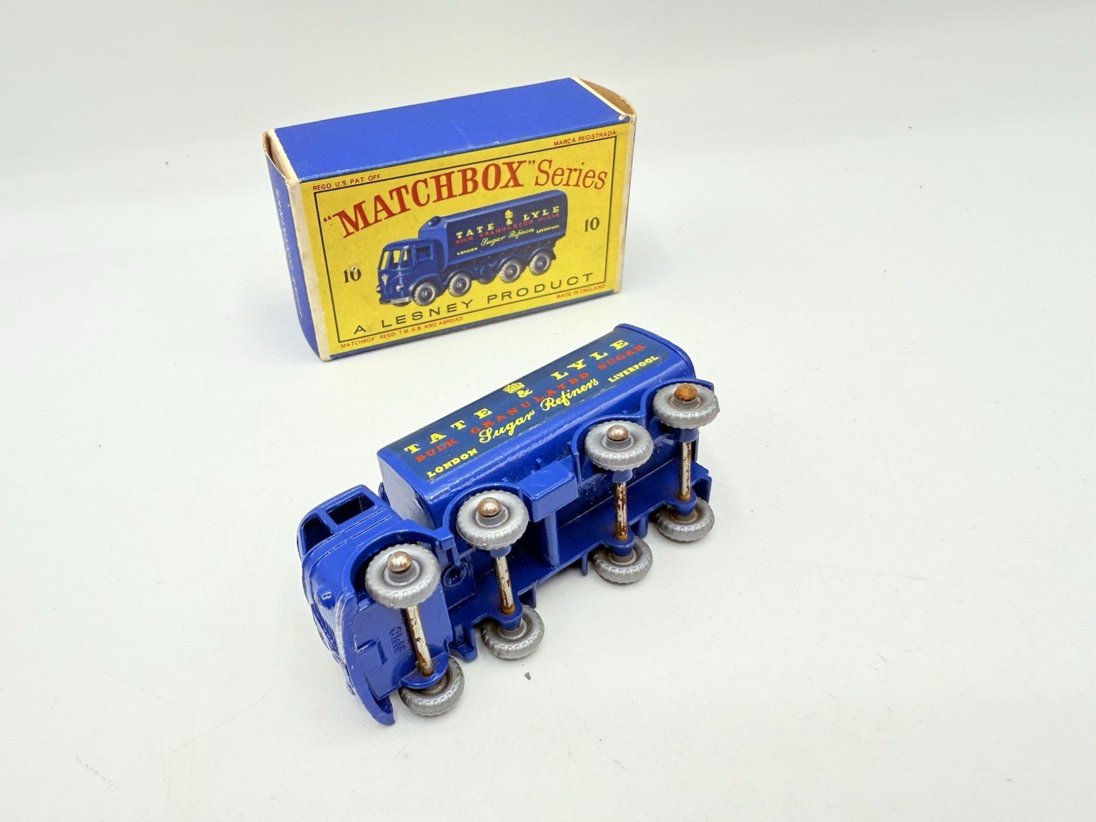 Matchbox Lesney 10c Foden Tate & Lyle SPW Very Near Mint & Original Box - Magic Matchbox