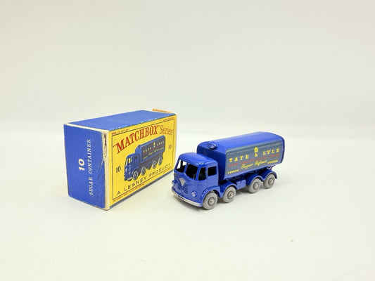 Matchbox Lesney 10c Foden Tate & Lyle Sugar Container GPW Original Damaged Box - Magic Matchbox