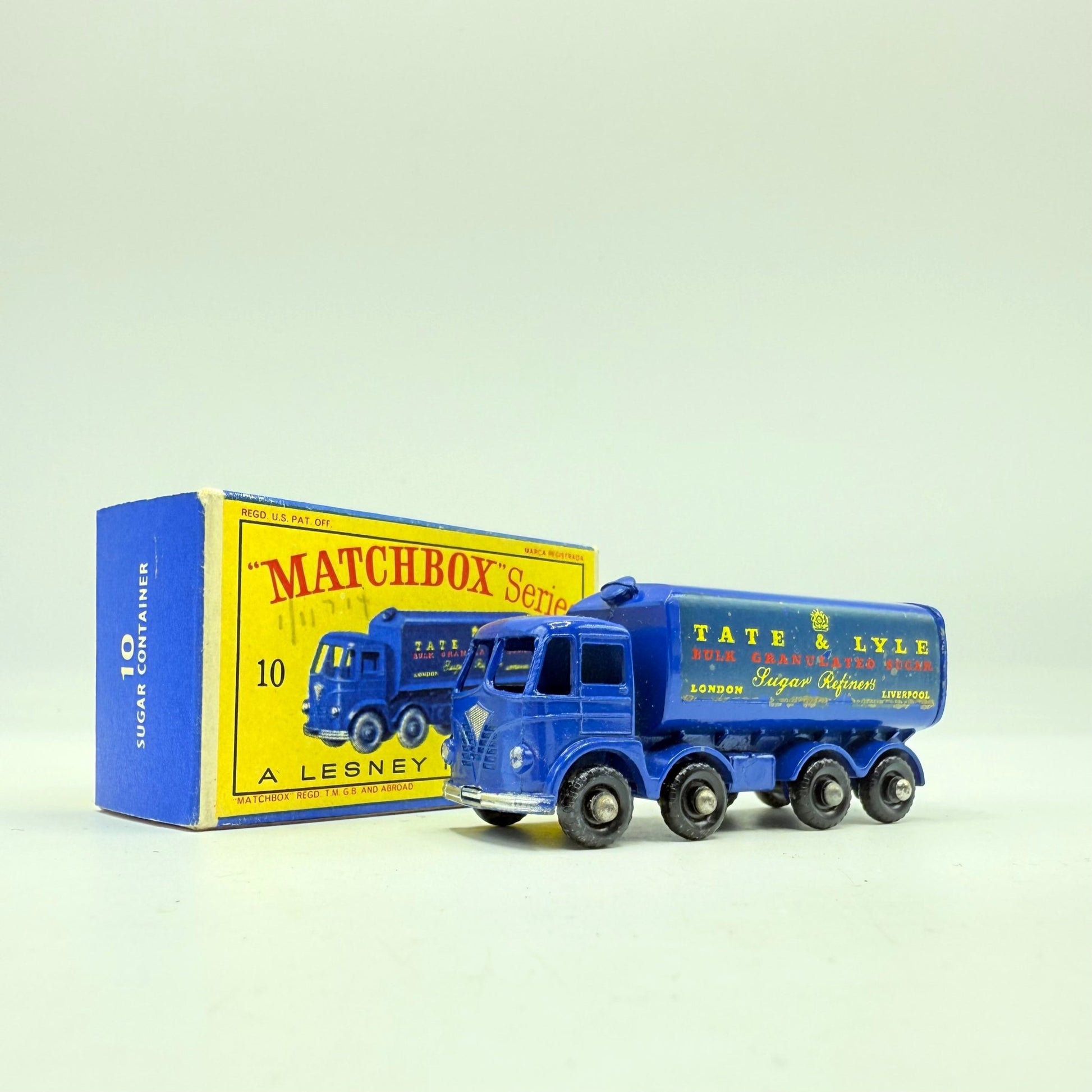 Matchbox Lesney 10c Sugar Tanker BPW - Magic Matchbox