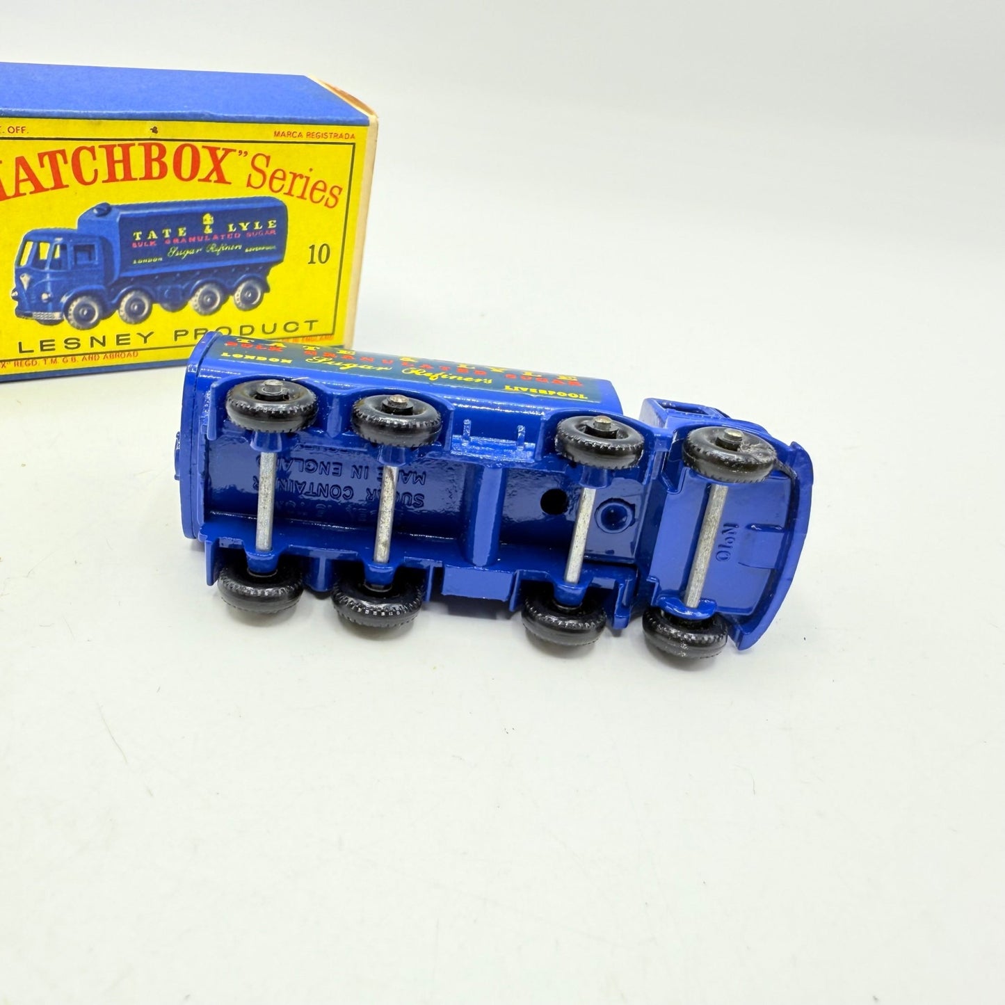 Matchbox Lesney 10c Sugar Tanker BPW - Magic Matchbox