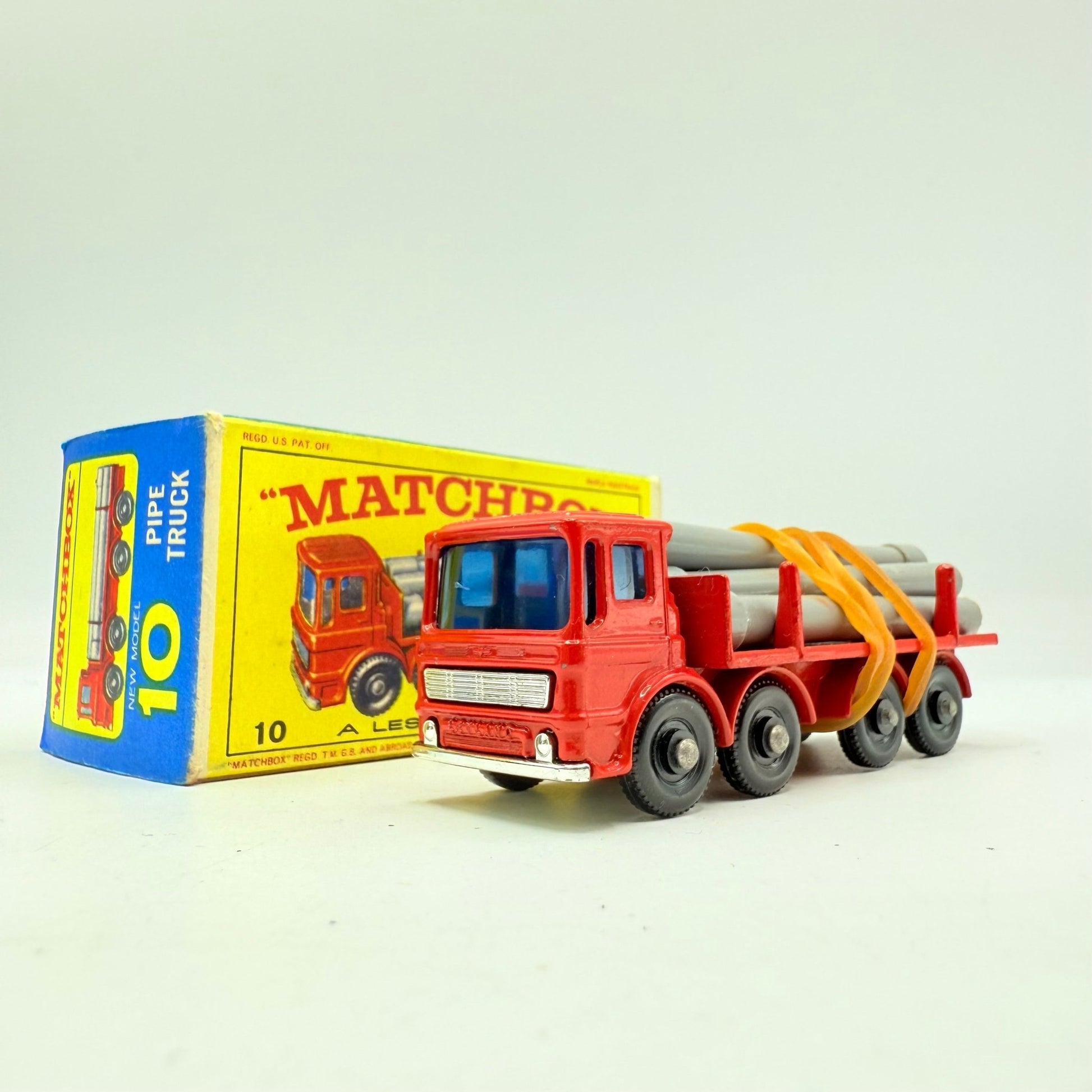 Matchbox Lesney 10d Leyland Pipe Truck - Magic Matchbox