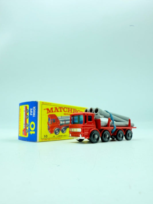 Matchbox Lesney 10d Leyland Pipe Truck 6 Pipes On Sprue. - Magic Matchbox