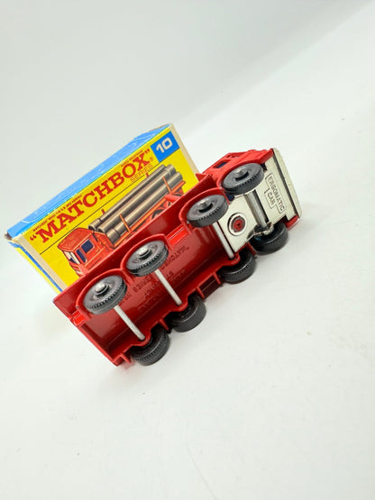 Matchbox Lesney 10d Leyland Pipe Truck Pipes On Sprue & F Box - Magic Matchbox