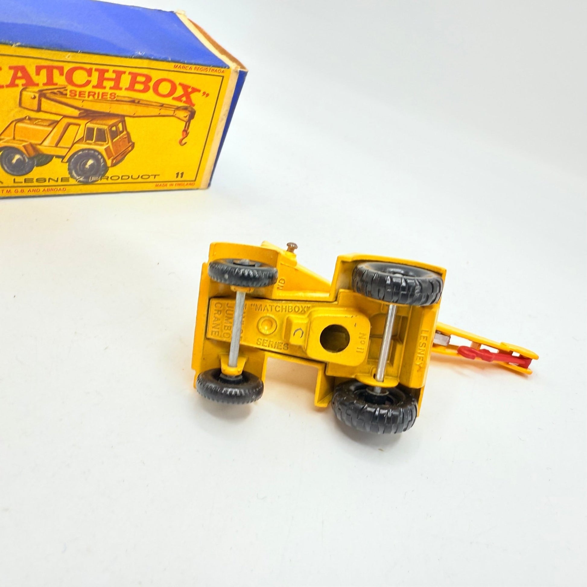 Matchbox Lesney 11c Jumbo Crane - Magic Matchbox