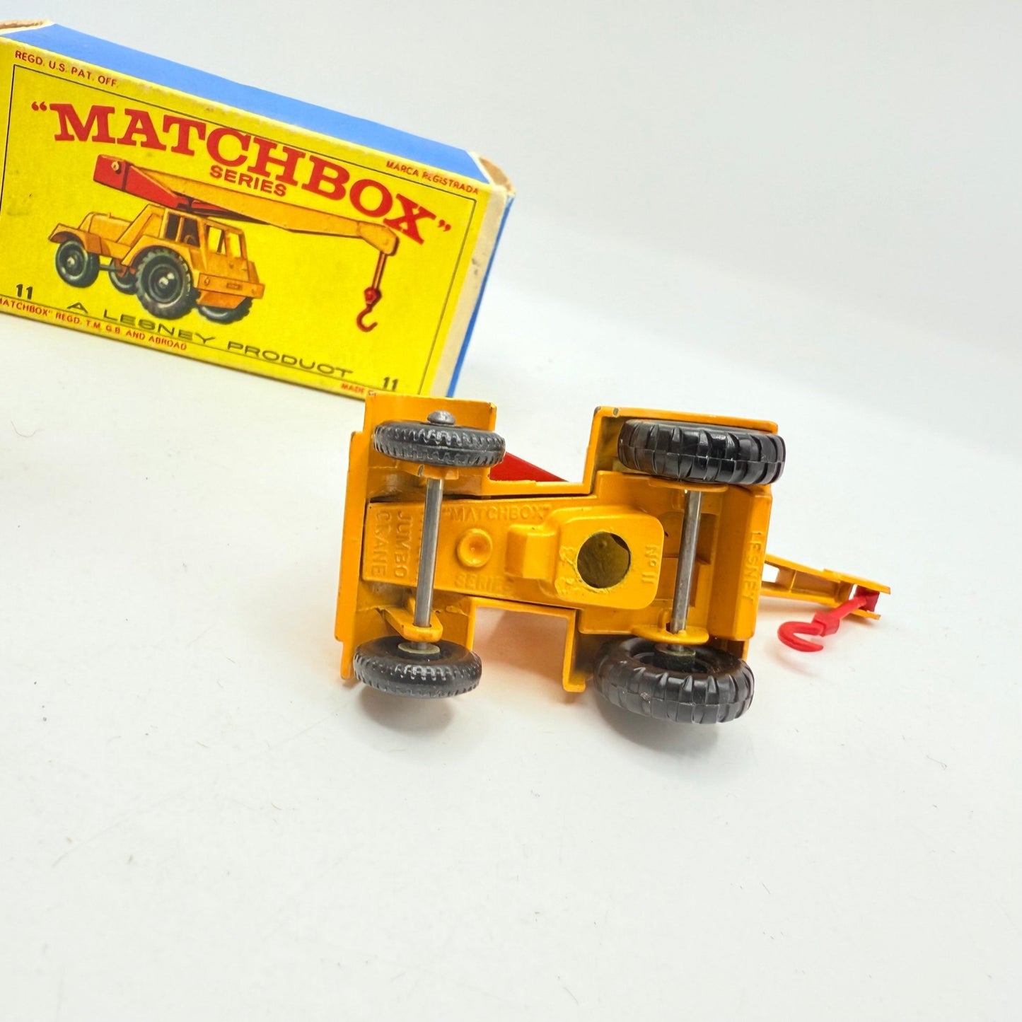Matchbox Lesney 11c Jumbo Crane - Magic Matchbox