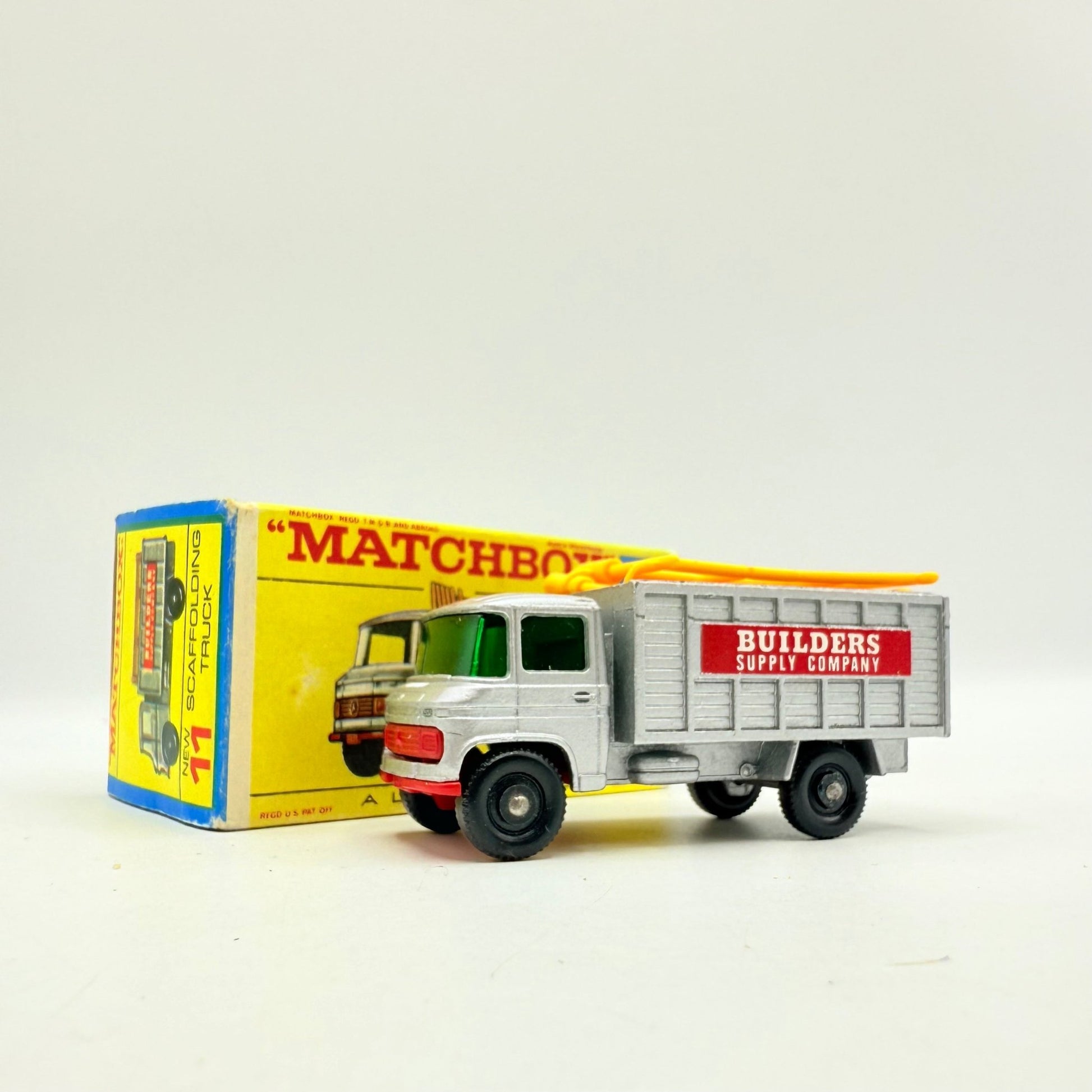 Matchbox Lesney 11d Mercedes Scaffolding Truck - Magic Matchbox