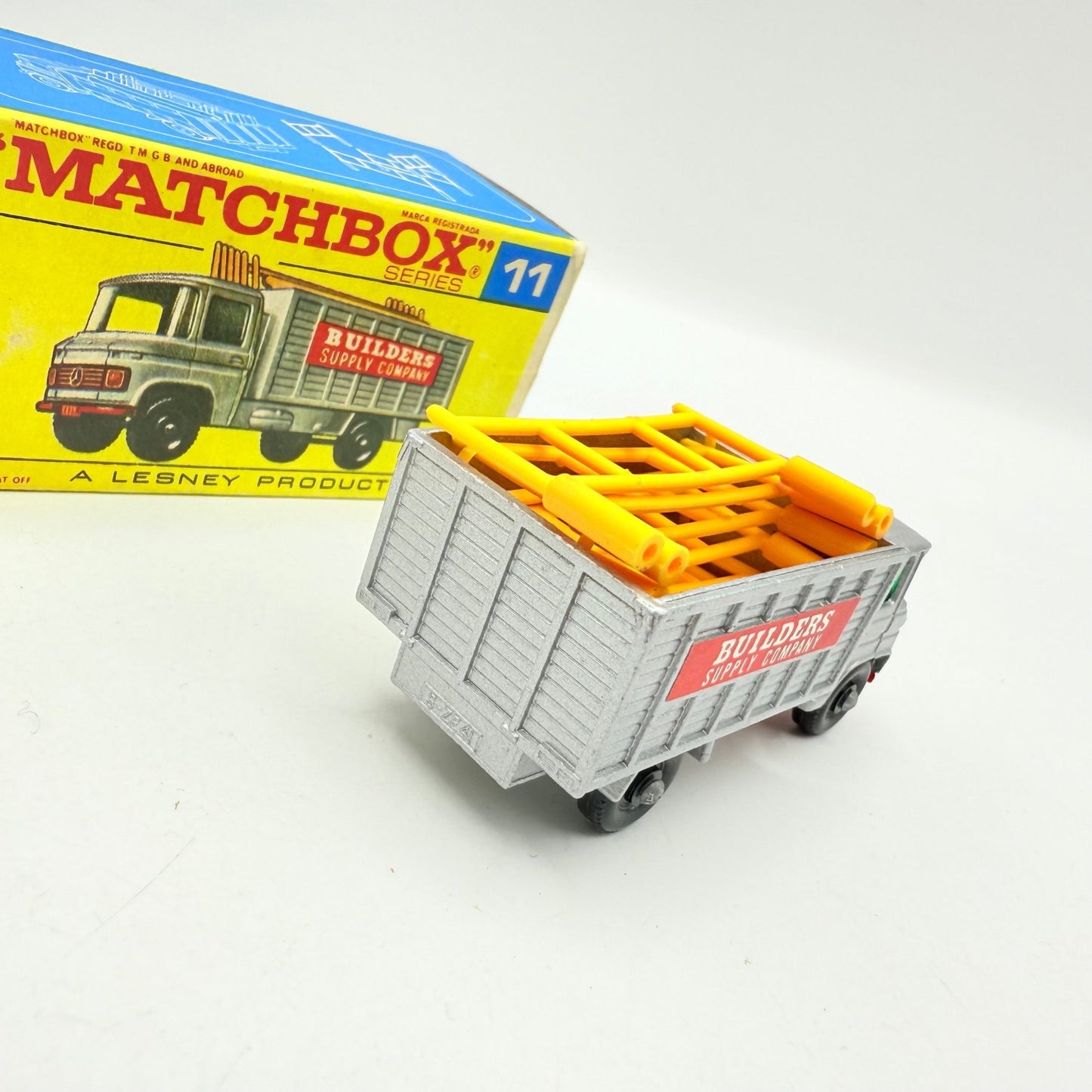 Matchbox Lesney 11d Mercedes Scaffolding Truck - Magic Matchbox
