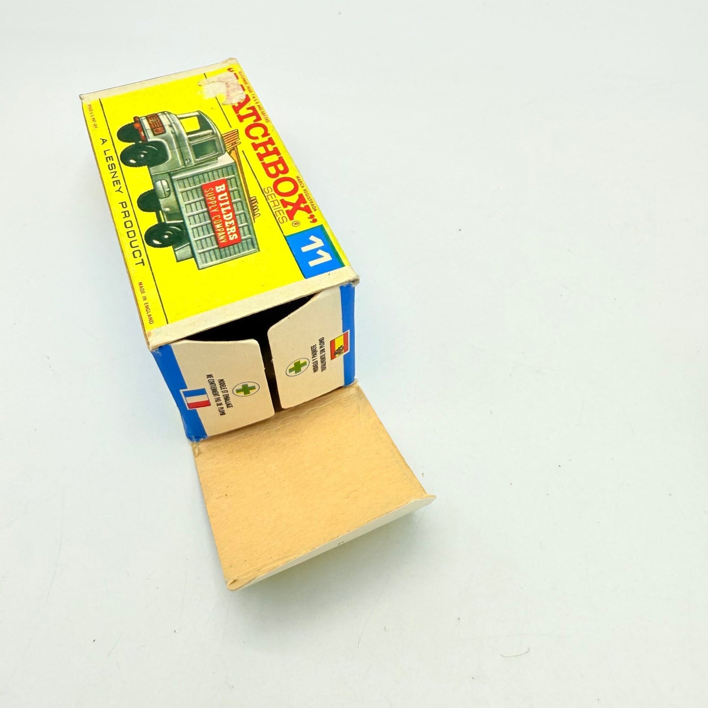 Matchbox Lesney 11d Mercedes Scaffolding Truck - Magic Matchbox