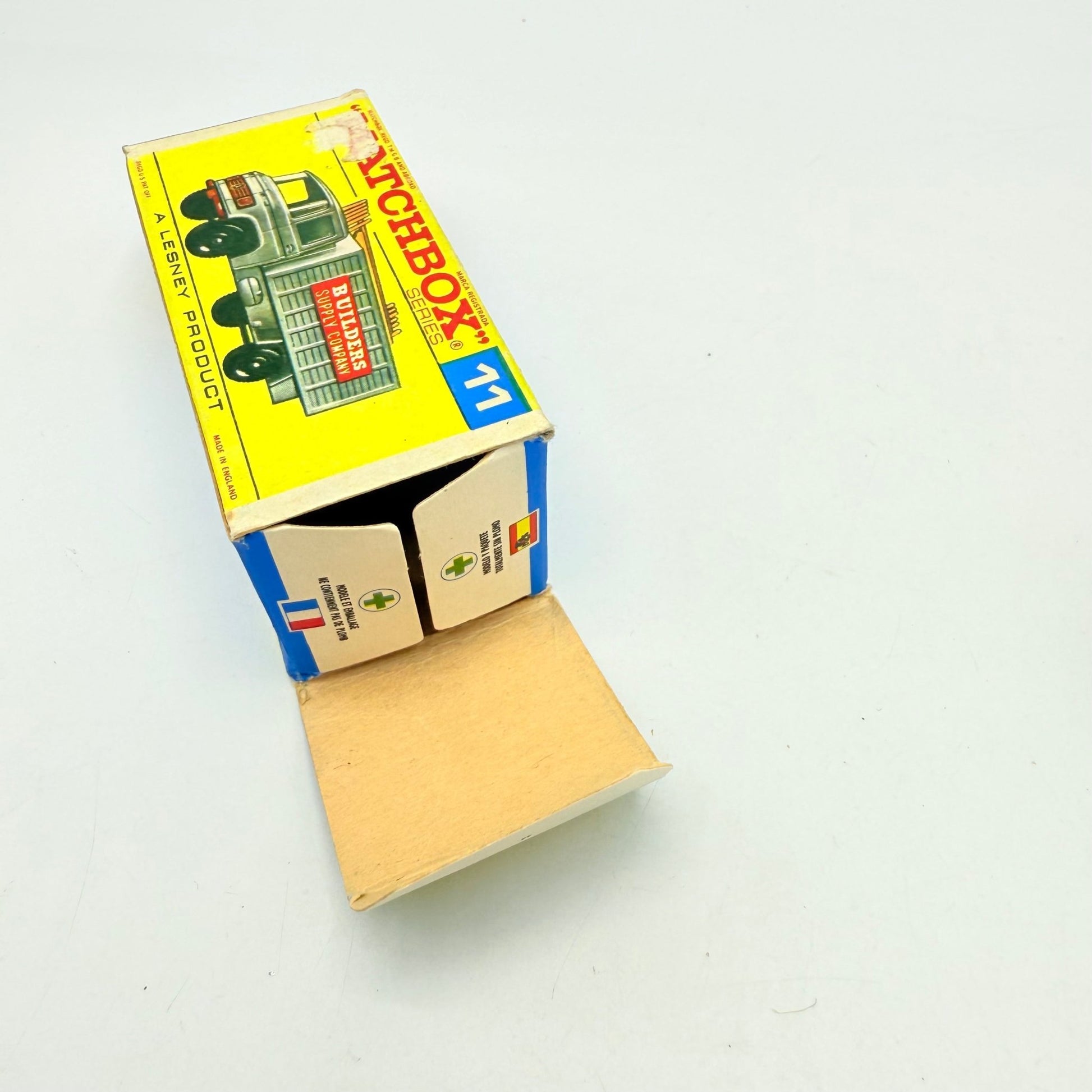 Matchbox Lesney 11d Mercedes Scaffolding Truck - Magic Matchbox