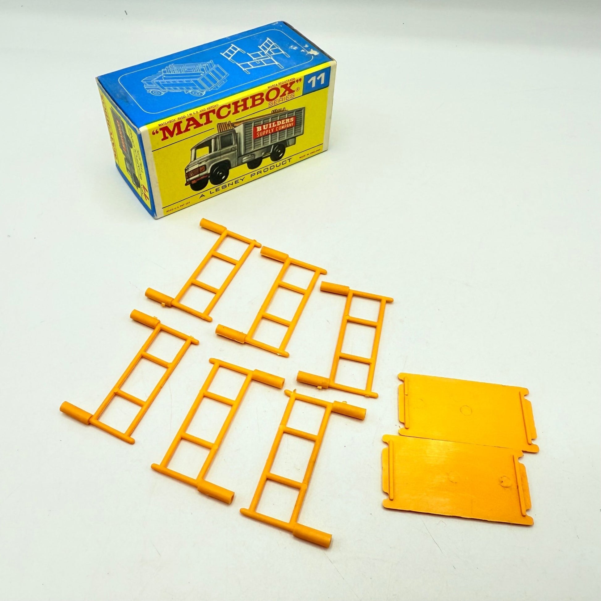 Matchbox Lesney 11d Mercedes Scaffolding Truck - Magic Matchbox