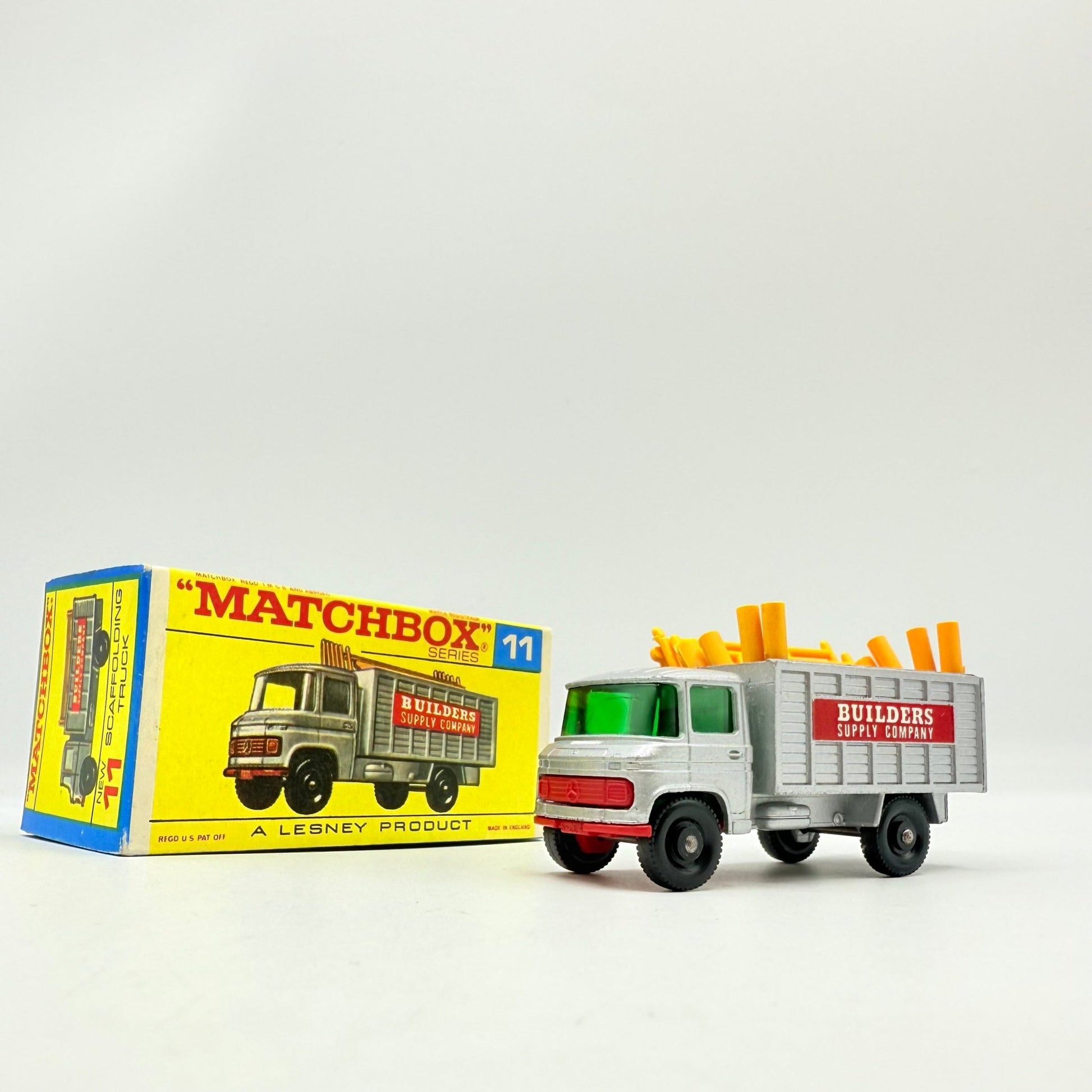 Matchbox Lesney 11d Mercedes Scaffolding Truck - Magic Matchbox