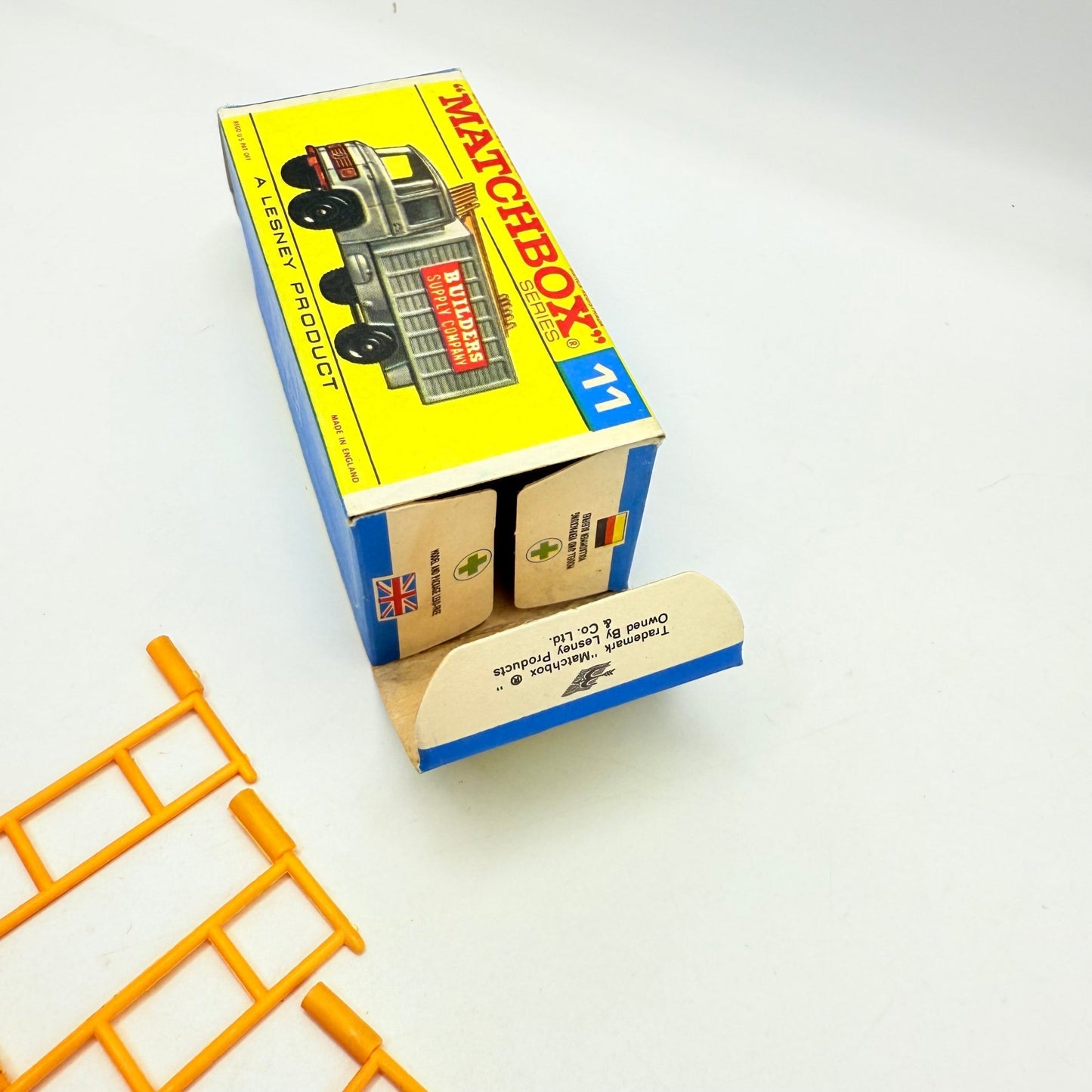 Matchbox Lesney 11d Mercedes Scaffolding Truck - Magic Matchbox