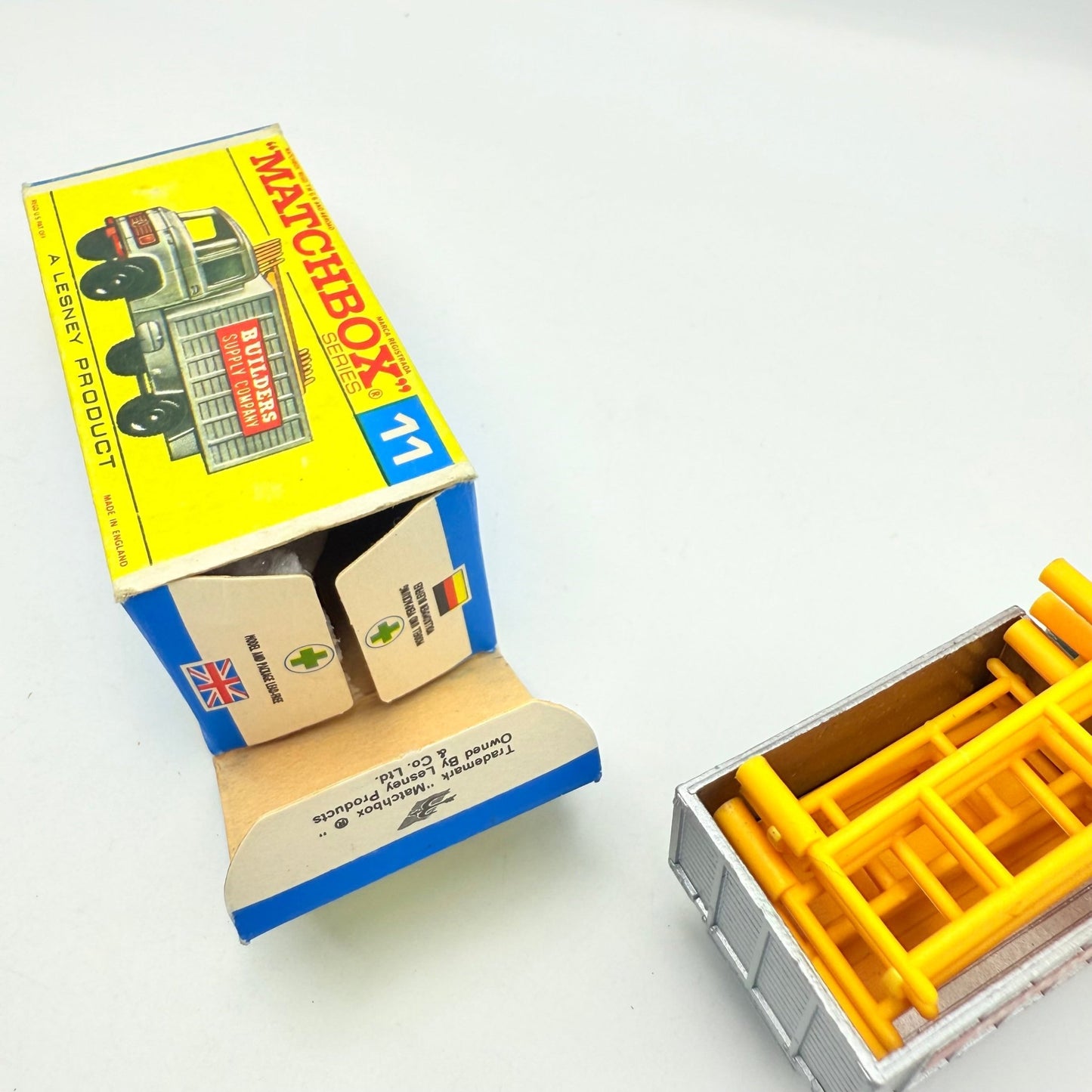 Matchbox Lesney 11d Mercedes Scaffolding Truck - Magic Matchbox