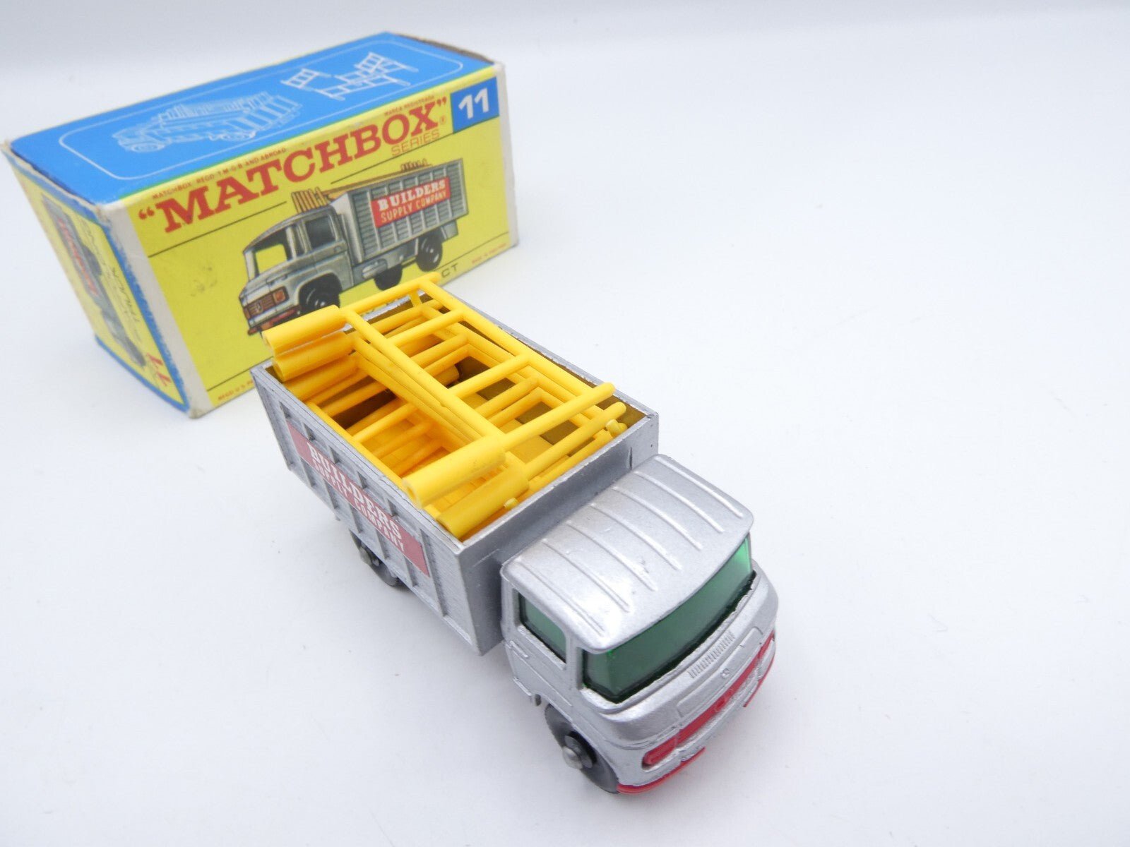 Matchbox Lesney 11d Mercedes Scaffolding Truck BPW - Magic Matchbox