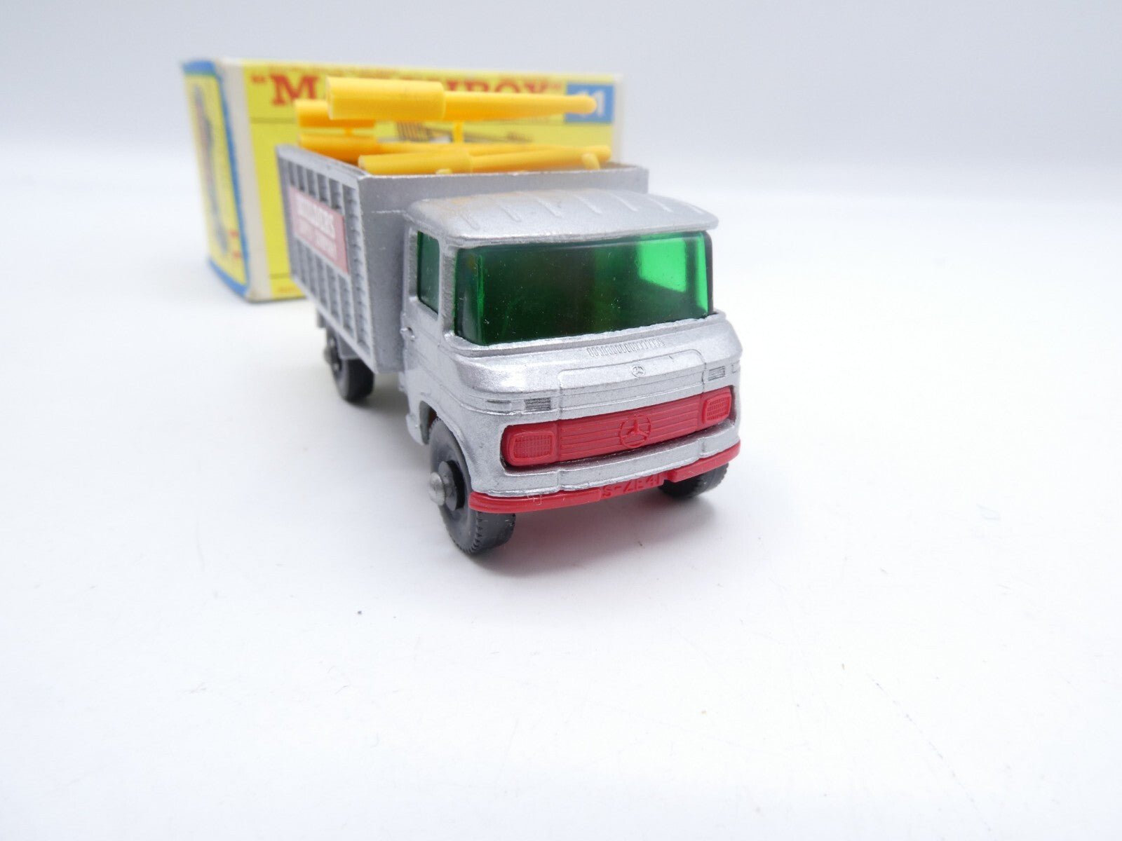 Matchbox Lesney 11d Mercedes Scaffolding Truck BPW - Magic Matchbox