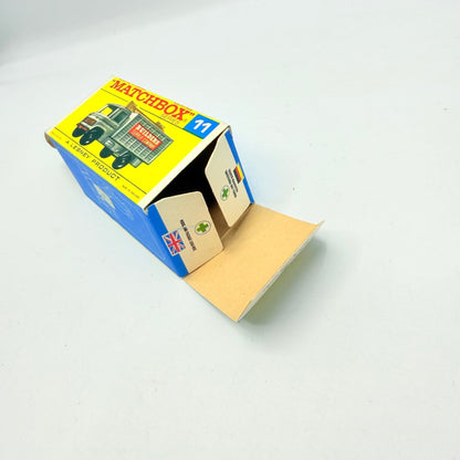 Matchbox Lesney 11d Mercedes Scaffolding Truck Empty Box - Magic Matchbox