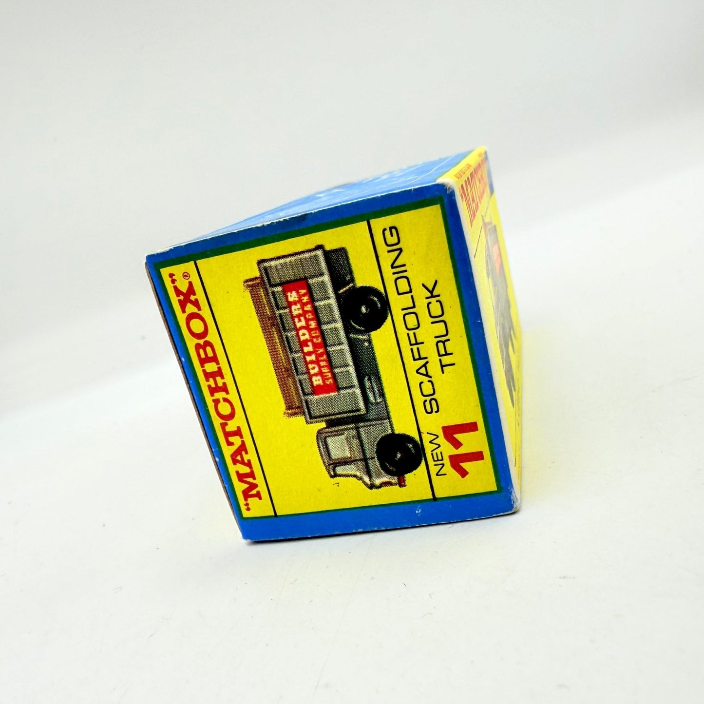 Matchbox Lesney 11d Mercedes Scaffolding Truck Empty Box - Magic Matchbox
