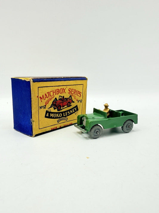 Matchbox Lesney 12a Land Rover MW - Magic Matchbox