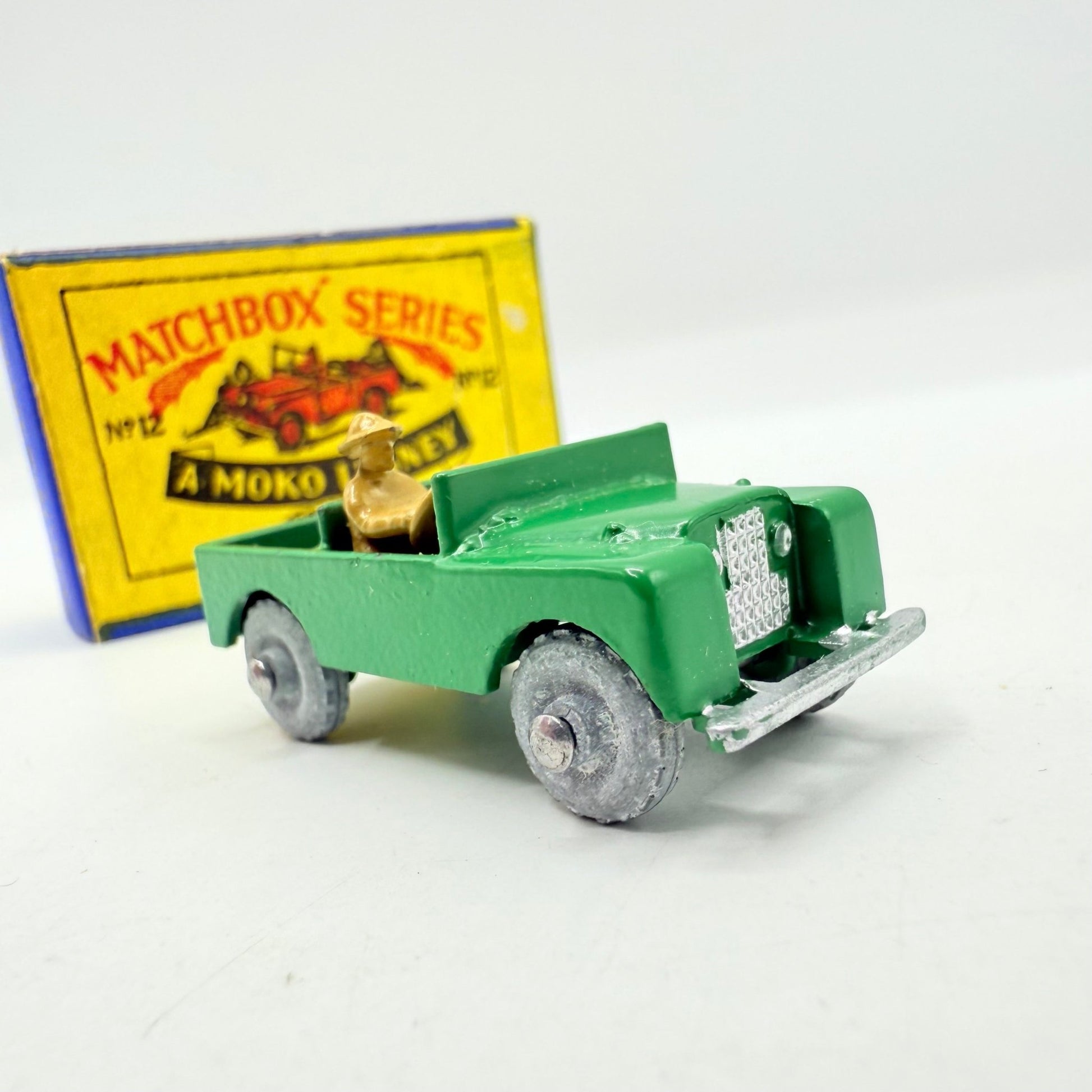 Matchbox Lesney 12a Land Rover RARE SC1 With Recess - Magic Matchbox