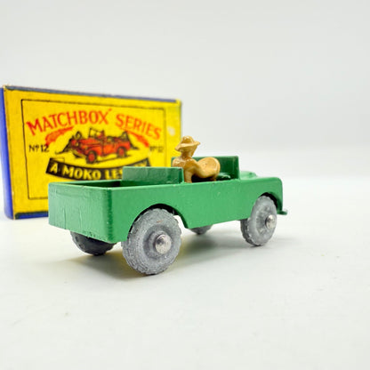 Matchbox Lesney 12a Land Rover RARE SC1 With Recess - Magic Matchbox