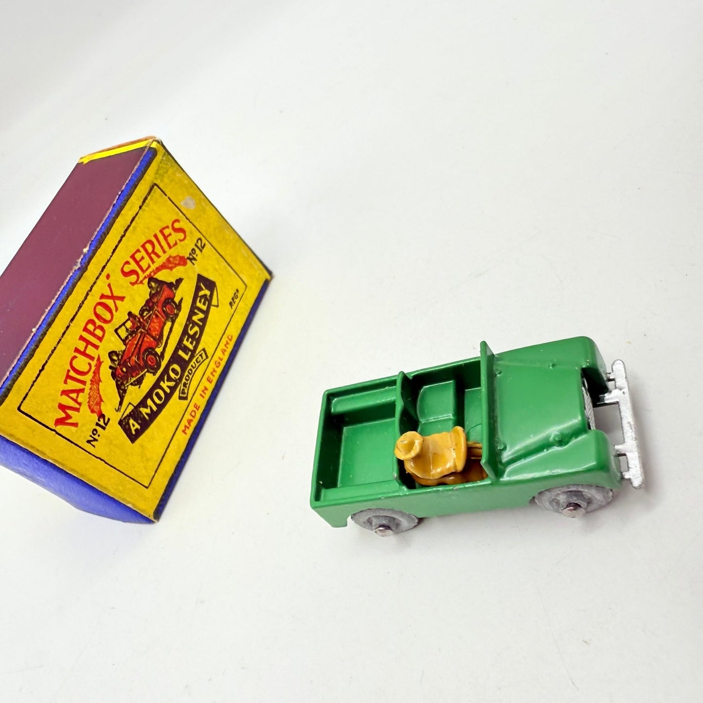 Matchbox Lesney 12a Land Rover RARE SC1 With Recess - Magic Matchbox