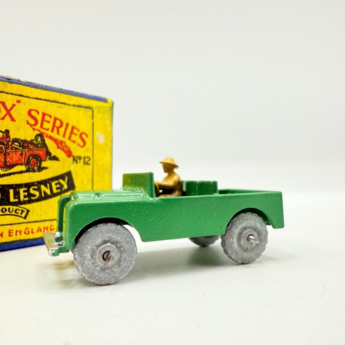 Matchbox Lesney 12a Land Rover RARE SC1 With Recess - Magic Matchbox