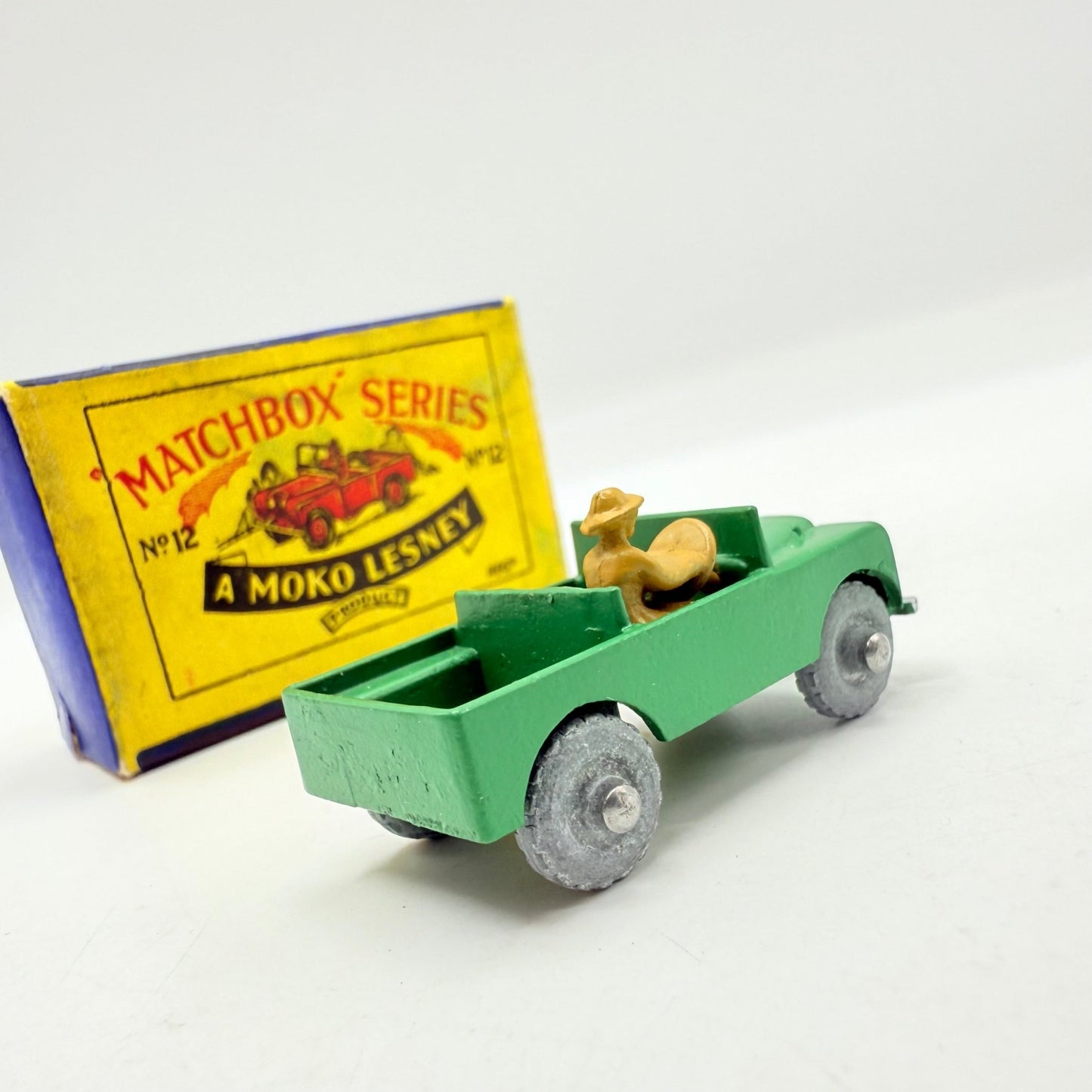 Matchbox Lesney 12a Land Rover RARE SC1 With Recess - Magic Matchbox