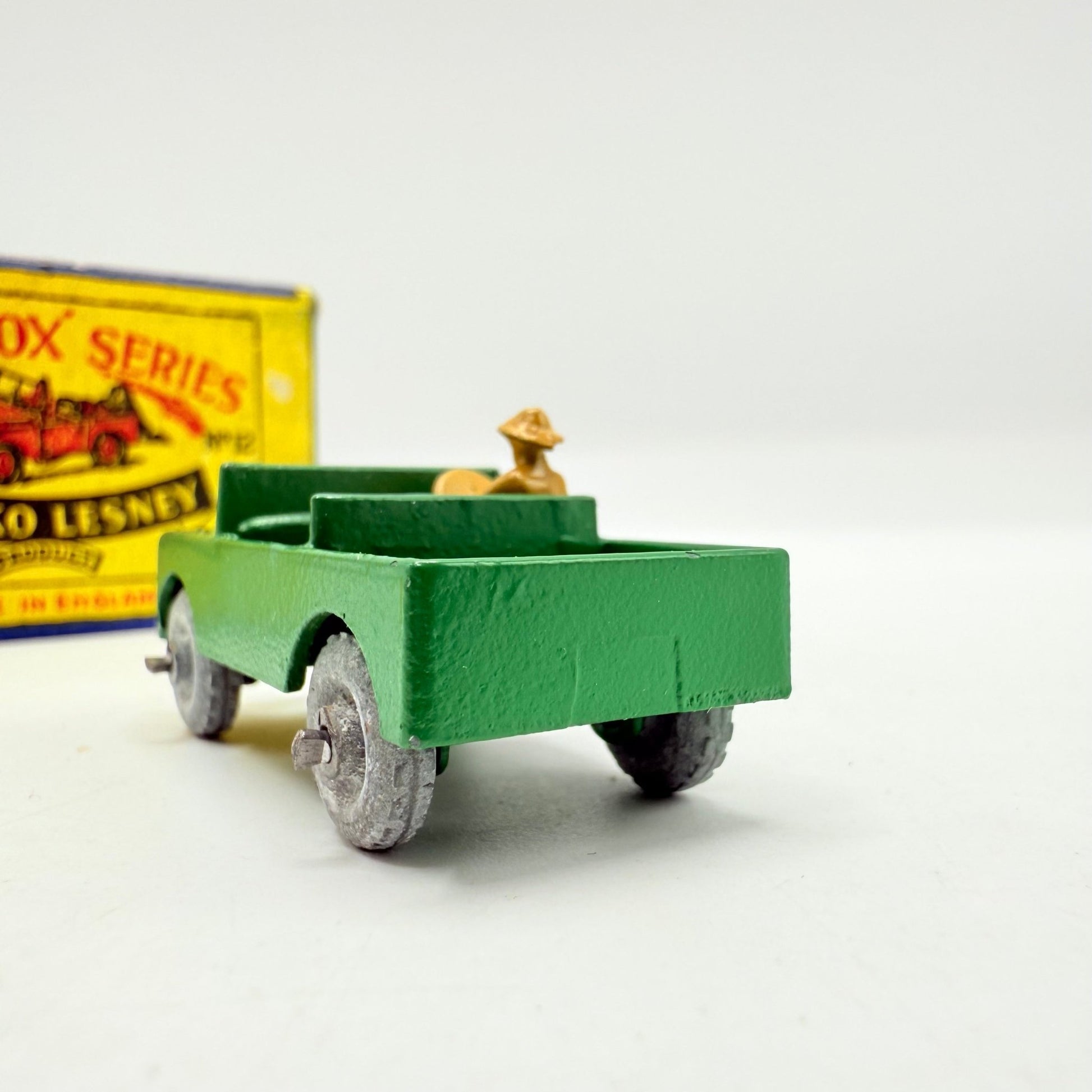 Matchbox Lesney 12a Land Rover RARE SC1 With Recess - Magic Matchbox