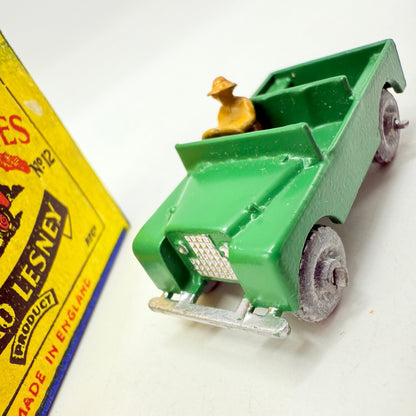 Matchbox Lesney 12a Land Rover RARE SC1 With Recess - Magic Matchbox