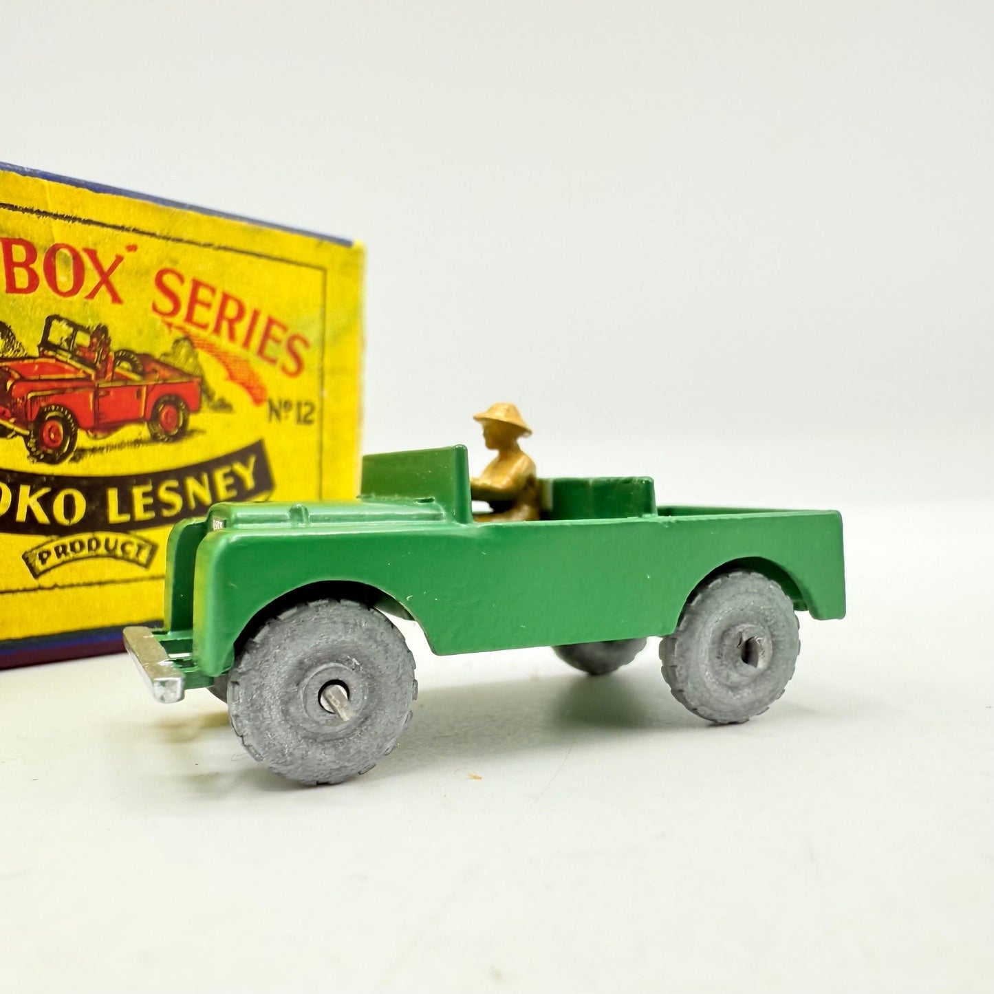 Matchbox Lesney 12a Land Rover RARE SC1 With Recess - Magic Matchbox