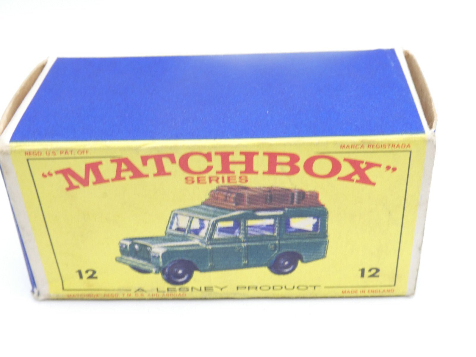 Matchbox Lesney 12c Land Rover Safari - Magic Matchbox