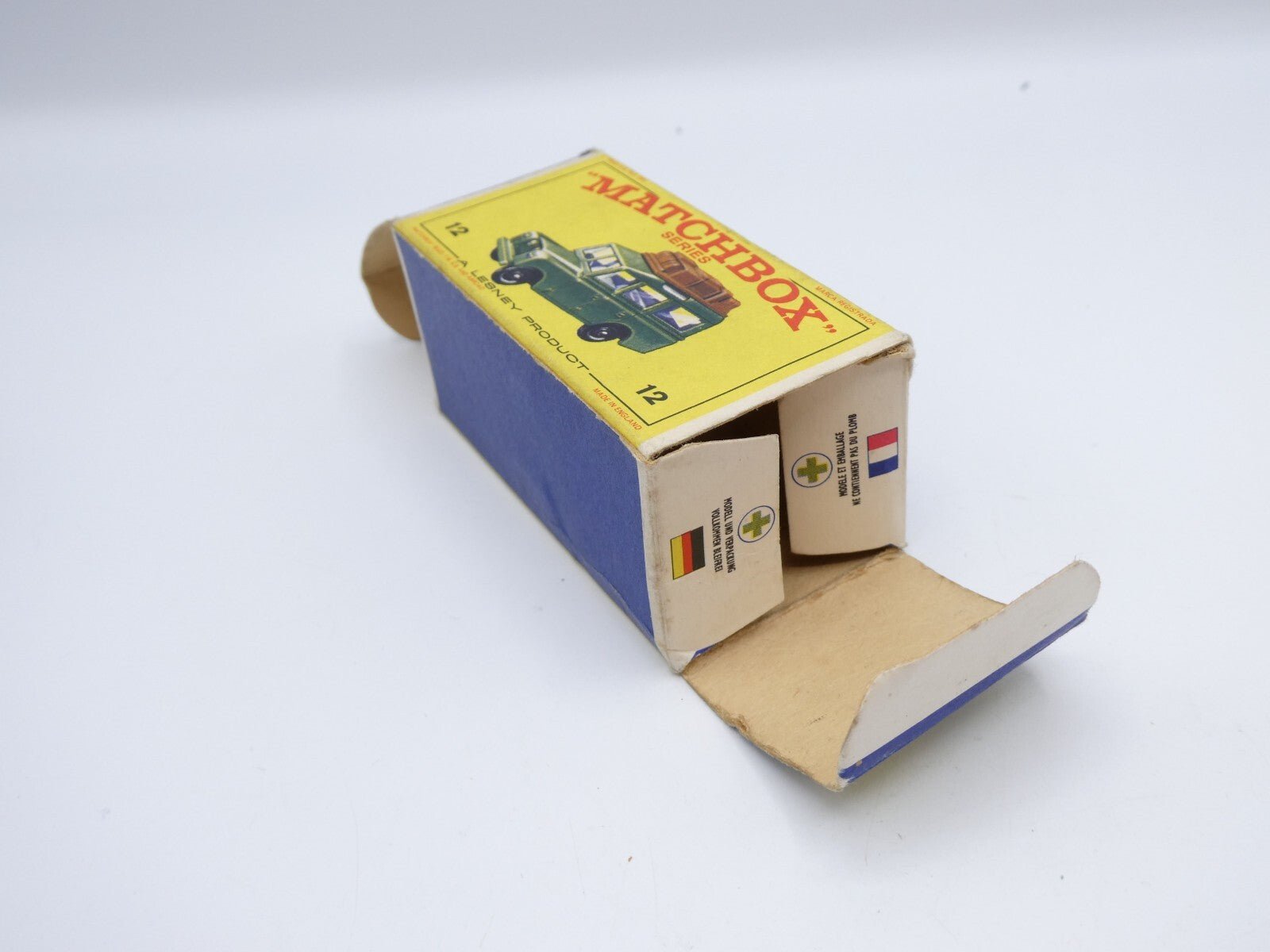 Matchbox Lesney 12c Land Rover Safari - Magic Matchbox
