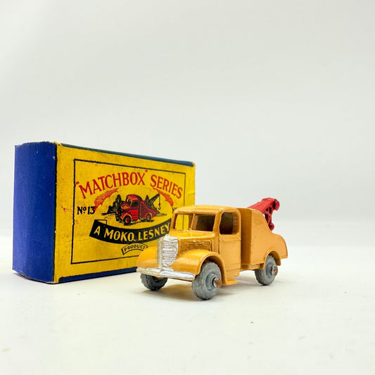 Matchbox Lesney 13a Bedford Wreck Truck MW Damaged Box - Magic Matchbox