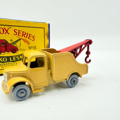 Matchbox Lesney 13b Bedford Wreck Truck GPW - Magic Matchbox