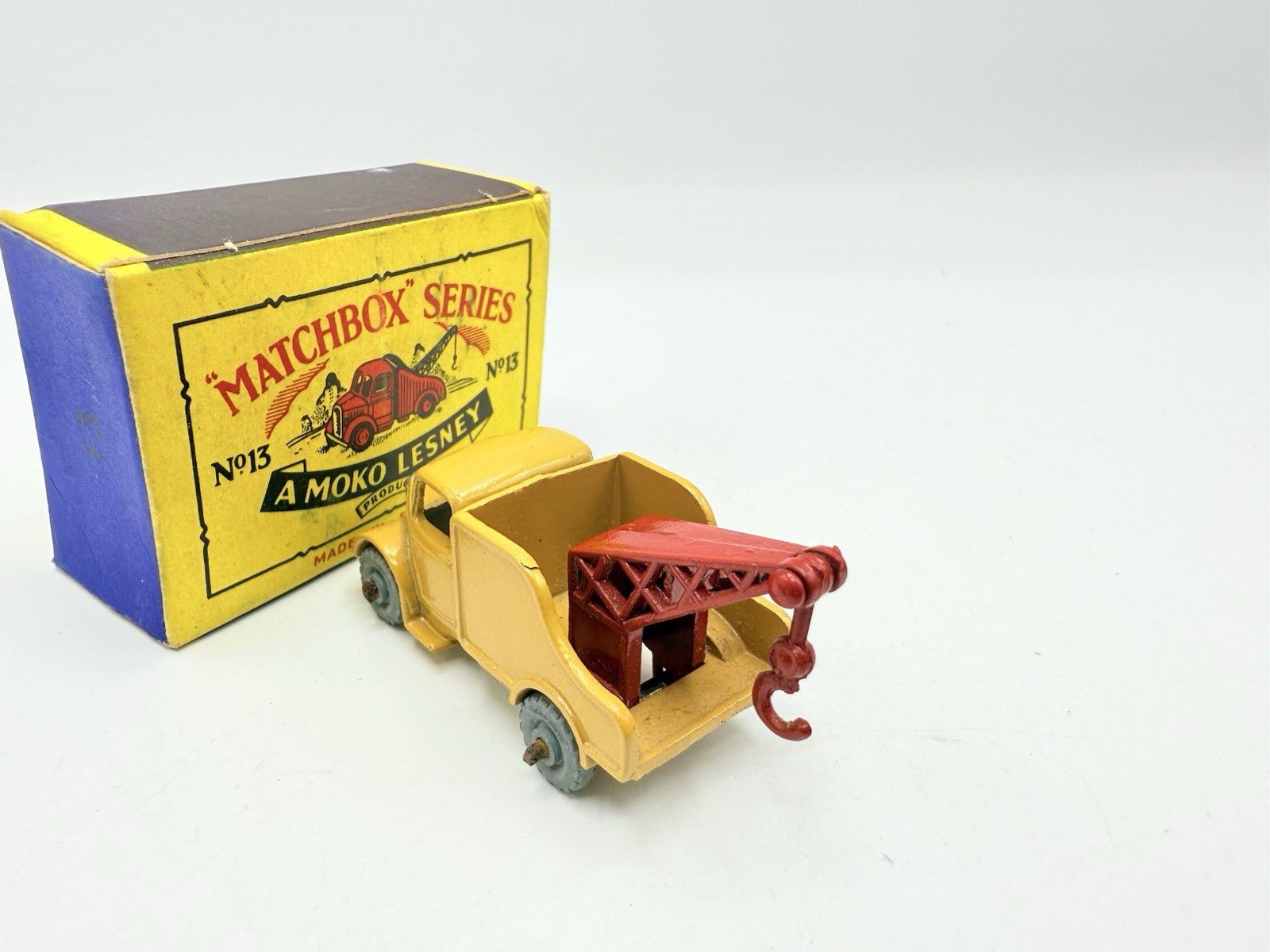 Matchbox Lesney 13b Bedford Wreck Truck MW - Magic Matchbox