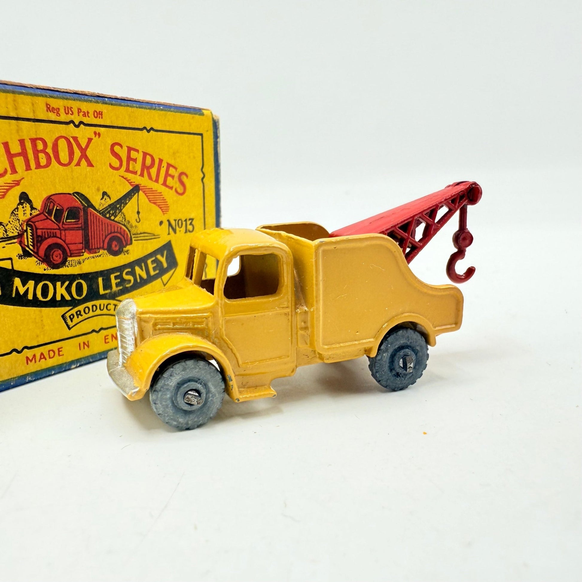 Matchbox Lesney 13b Bedford Wreck Truck MW - Magic Matchbox