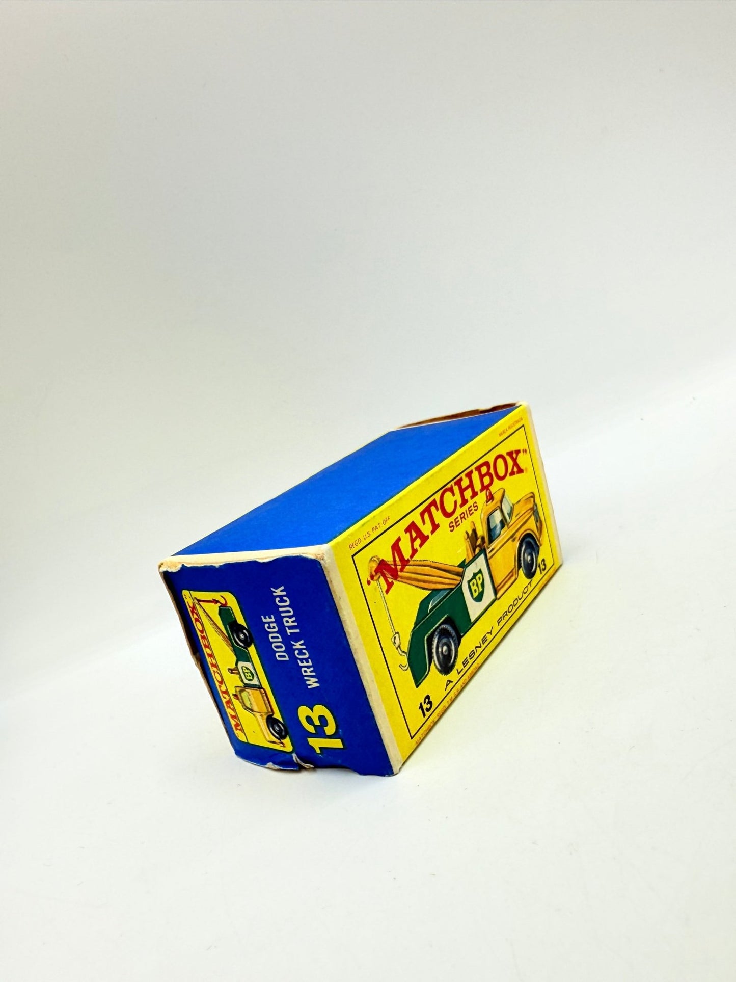 Matchbox Lesney 13d BP Dodge Wreck Truck - Magic Matchbox