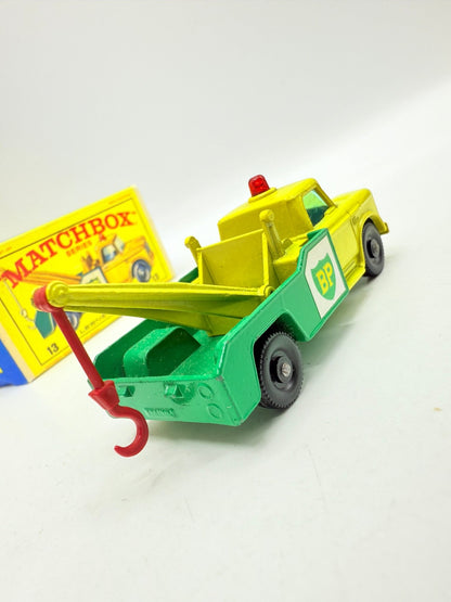 Matchbox Lesney 13d BP Dodge Wreck Truck - Magic Matchbox