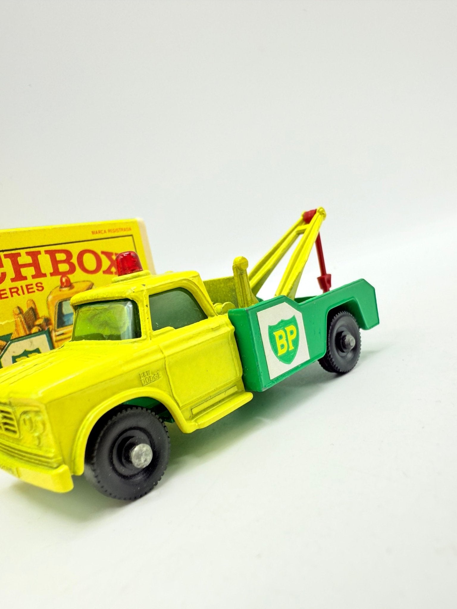 Matchbox Lesney 13d BP Dodge Wreck Truck - Magic Matchbox