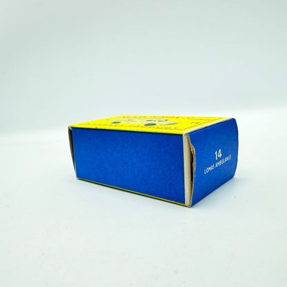 Matchbox Lesney 14c Bedford Lomas Ambulance BPW - Magic Matchbox