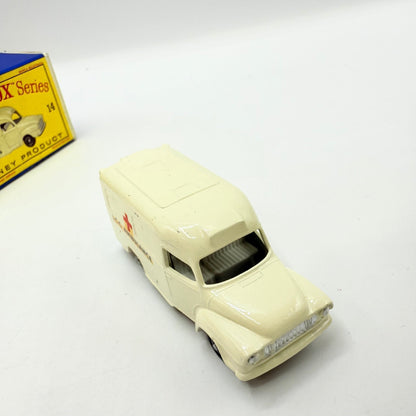 Matchbox Lesney 14c Bedford Lomas Ambulance BPW - Magic Matchbox