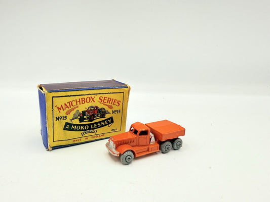 Matchbox Lesney 15a Diamond T Prime Mover Near Mint & Boxed - Magic Matchbox
