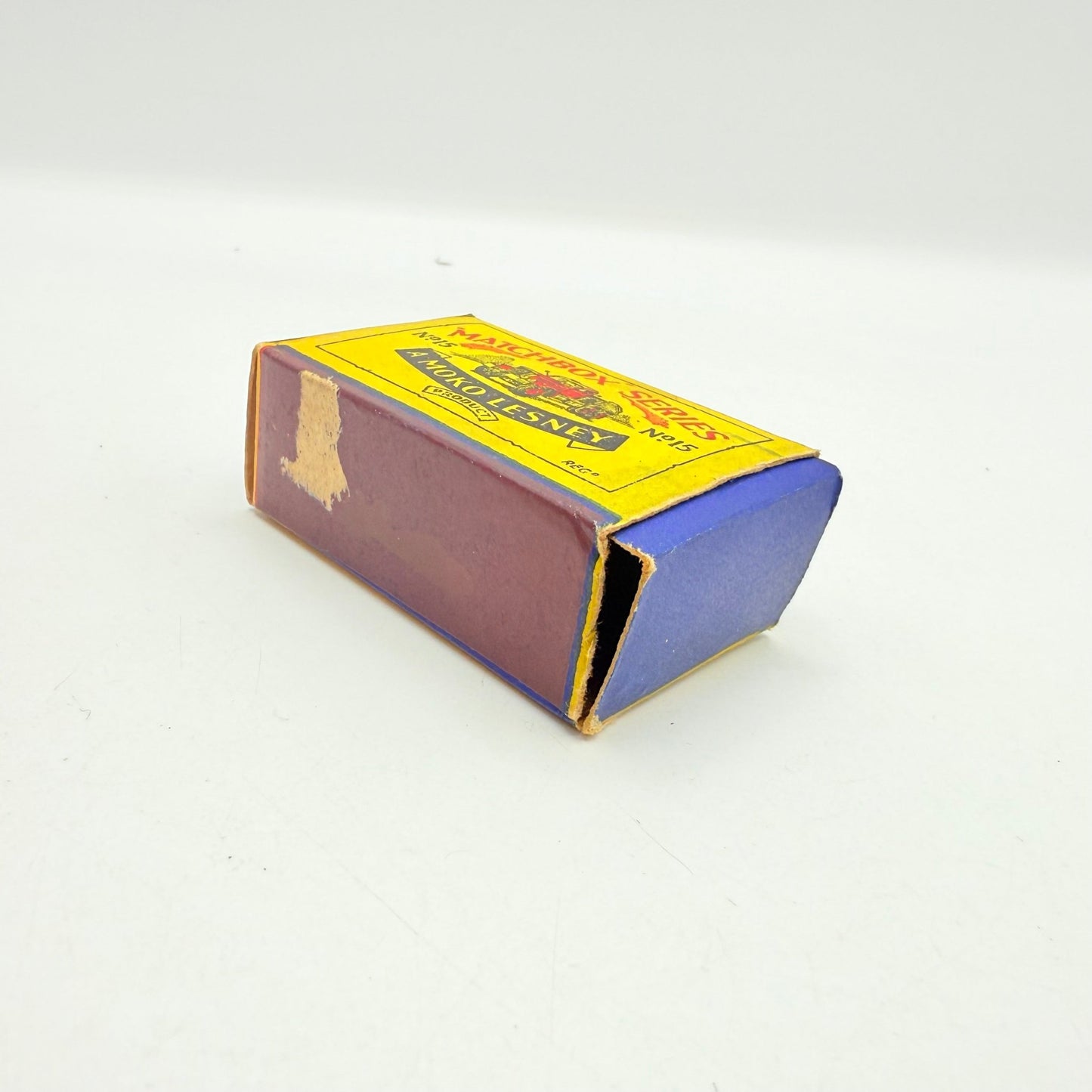 Matchbox Lesney 15a Diamond T Prime Mover RARE 10 GREY PLASTIC WHEELS! - Magic Matchbox