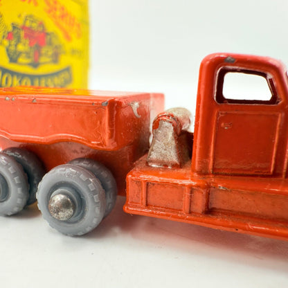 Matchbox Lesney 15a Diamond T Prime Mover RARE 10 GREY PLASTIC WHEELS! - Magic Matchbox