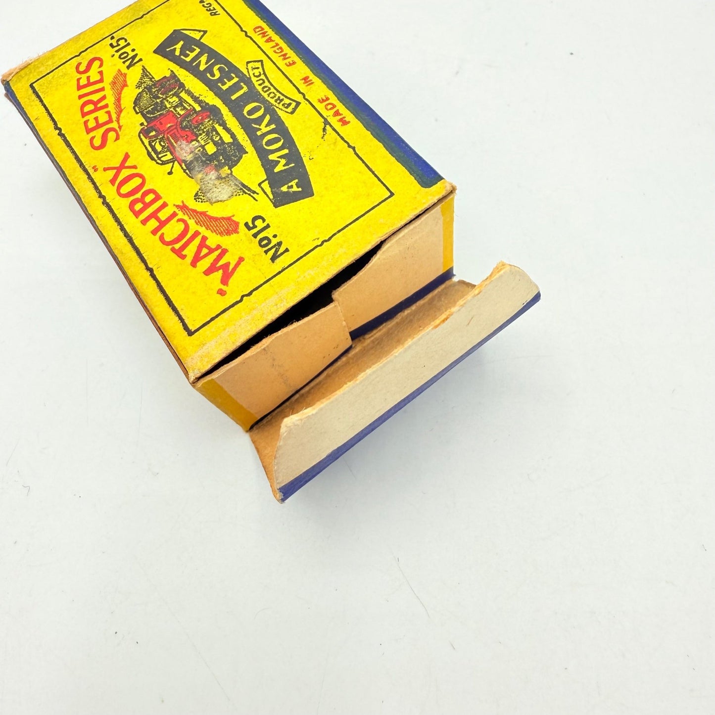 Matchbox Lesney 15a Diamond T Prime Mover RARE 10 GREY PLASTIC WHEELS! - Magic Matchbox