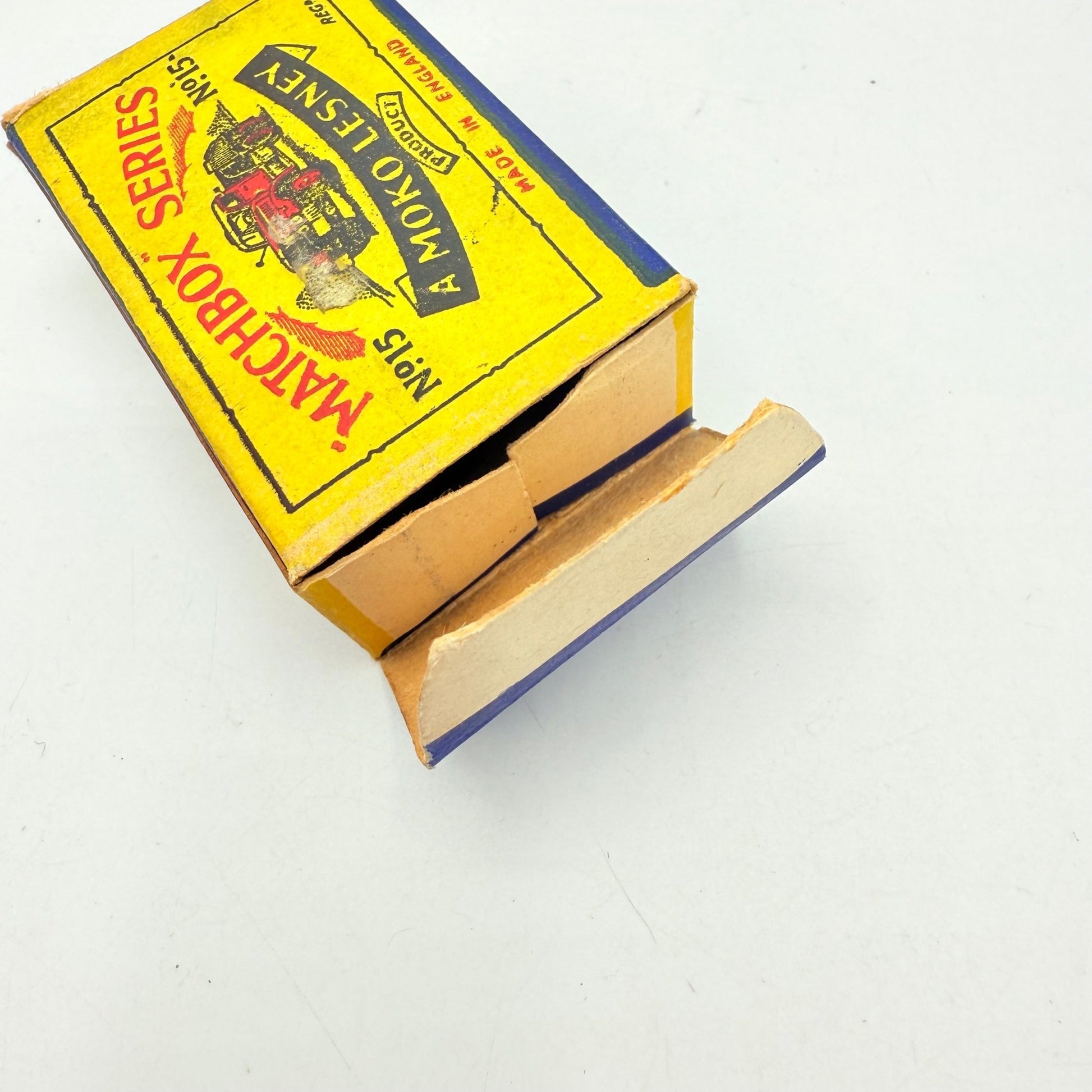 Matchbox Lesney 15a Diamond T Prime Mover RARE 10 GREY PLASTIC WHEELS! - Magic Matchbox