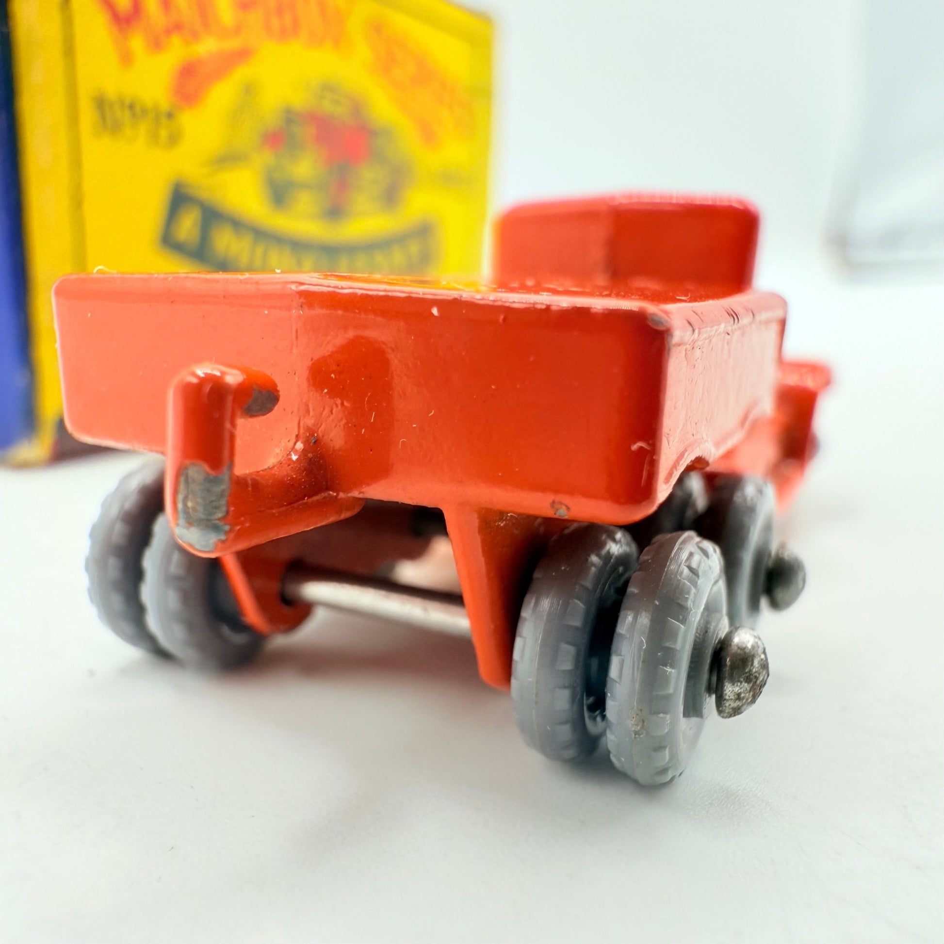 Matchbox Lesney 15a Diamond T Prime Mover RARE 10 GREY PLASTIC WHEELS! - Magic Matchbox