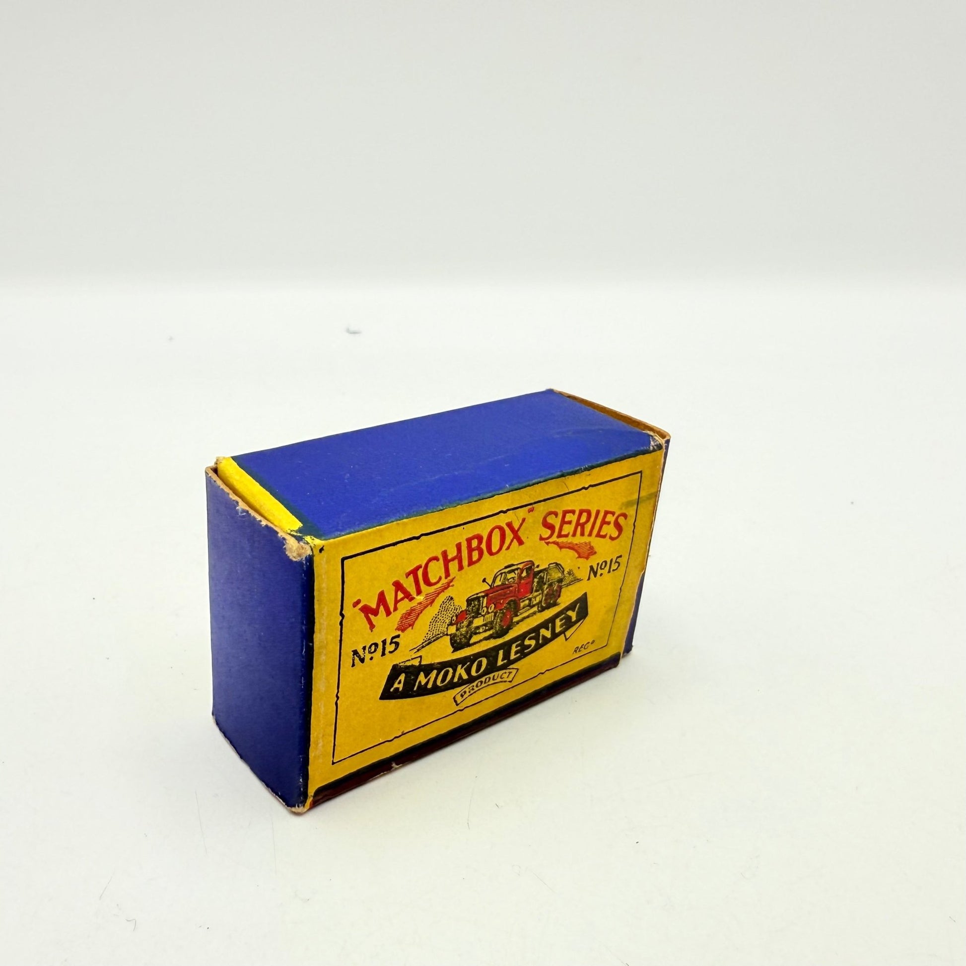 Matchbox Lesney 15a Diamond T Prime Mover RARE 10 GREY PLASTIC WHEELS! - Magic Matchbox