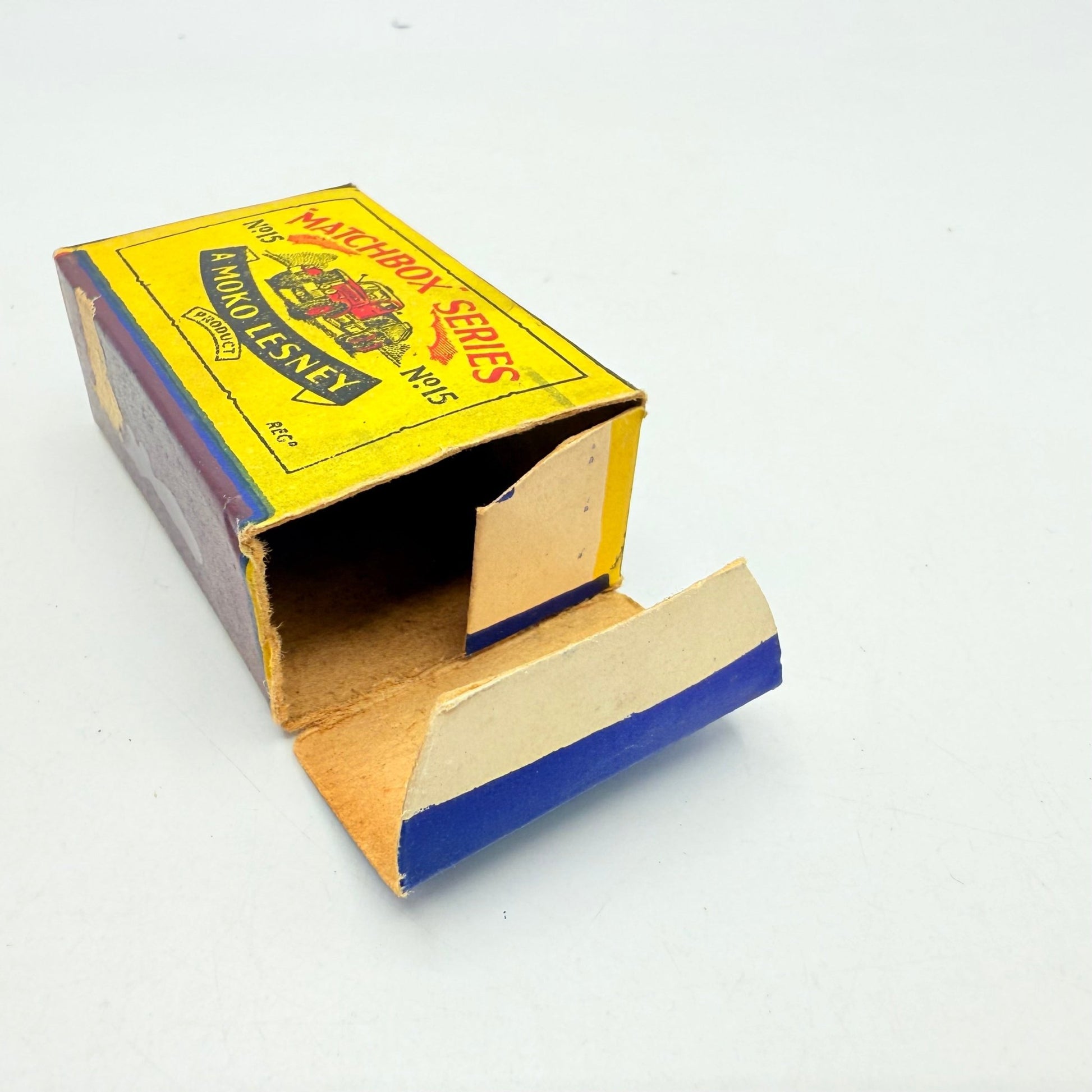 Matchbox Lesney 15a Diamond T Prime Mover RARE 10 GREY PLASTIC WHEELS! - Magic Matchbox