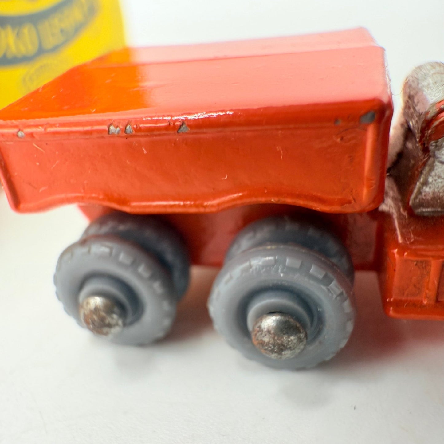 Matchbox Lesney 15a Diamond T Prime Mover RARE 10 GREY PLASTIC WHEELS! - Magic Matchbox
